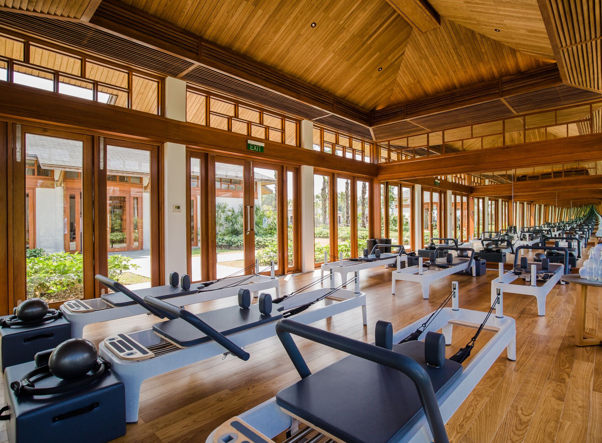 Reformer Pilates Retreat in the oasis of Mekong river